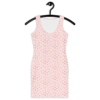 Chic Pink Polka Dot Bodycon Dress