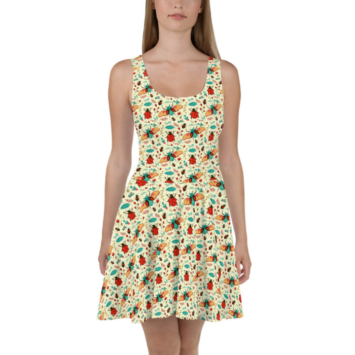 Ladybug Bliss Skater Dress