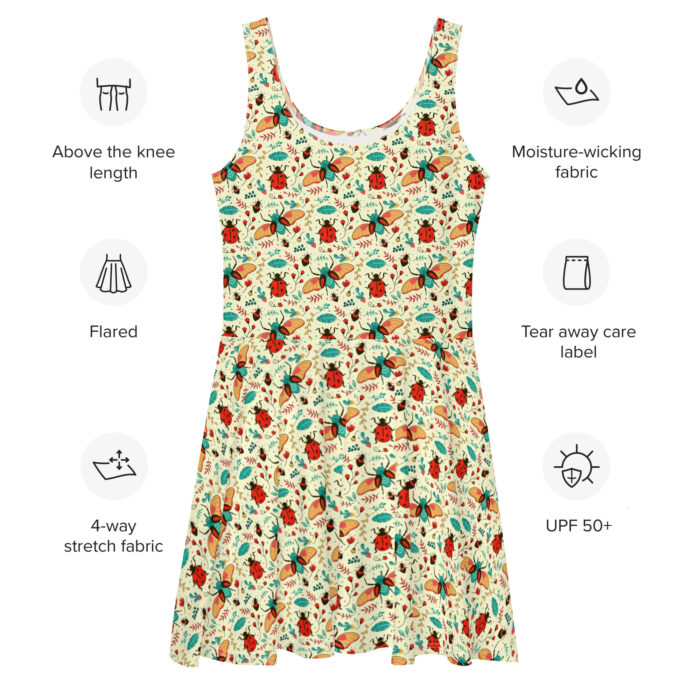 Ladybug Bliss Skater Dress