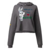 🐰 What's Up, Cutie? Cropped Hoodie