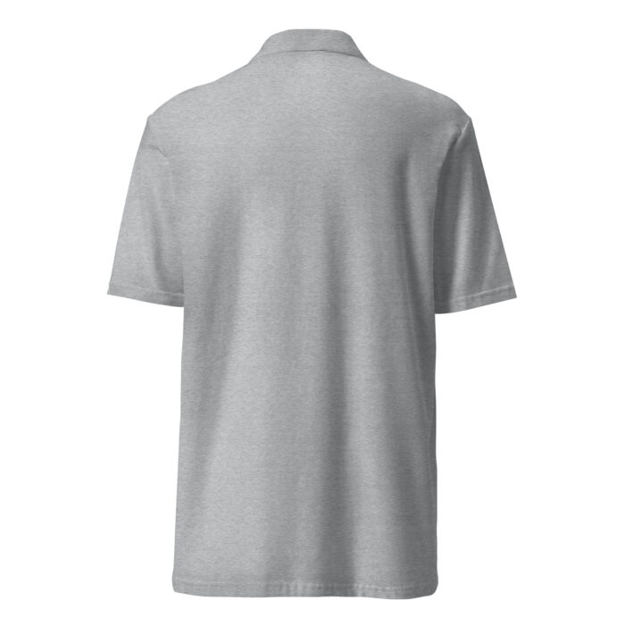 King's & Queen's pique polo shirt