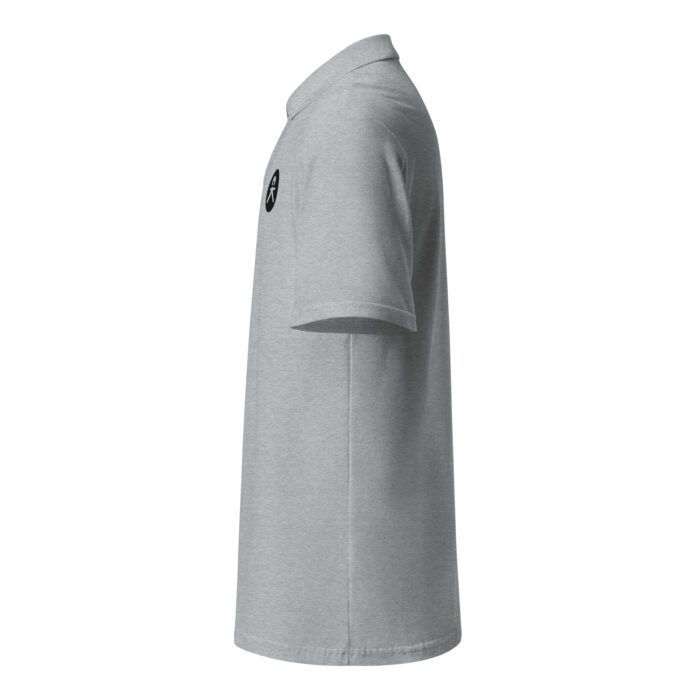 King's & Queen's pique polo shirt