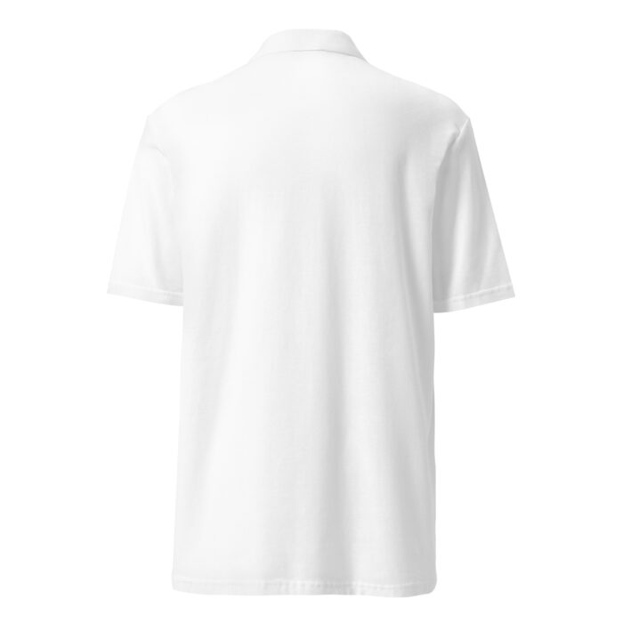 King's & Queen's pique polo shirt