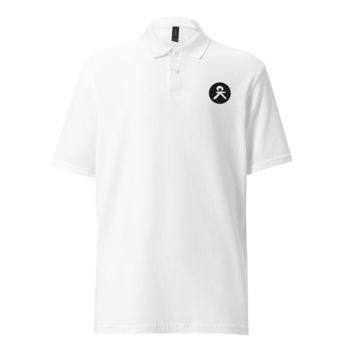 King's & Queen's pique polo shirt