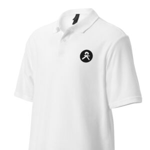 King's & Queen's pique polo shirt