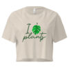 I Love Plants Crop Top
