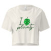 I Love Plants Crop Top