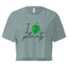 I Love Plants Crop Top