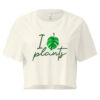 I Love Plants Crop Top