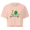 I Love Plants Crop Top