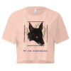 Army of the Nightmares" Gothic Wolf Crop Top