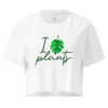 I Love Plants Crop Top