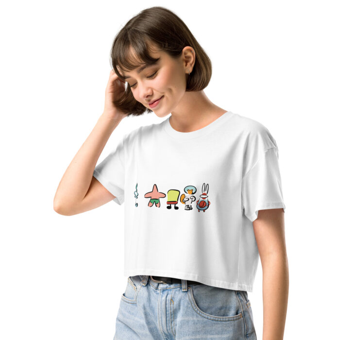 Soft & Stylish Cropped T-Shirt