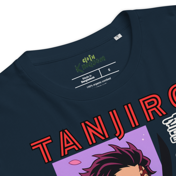 unisex-organic-cotton-t-shirt-french-navy-product-details-2-6974dc724108a.png Tanjiro Resolve Organic Streetwear T-Shirt