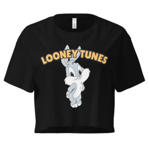 Retro Bunny Vibes Cartoon Inspired Crop Top