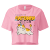 womens-crop-top-bubblegum-front-6974ba04b38f0.png Catcorn Dreams Cute Cropped Cotton Top
