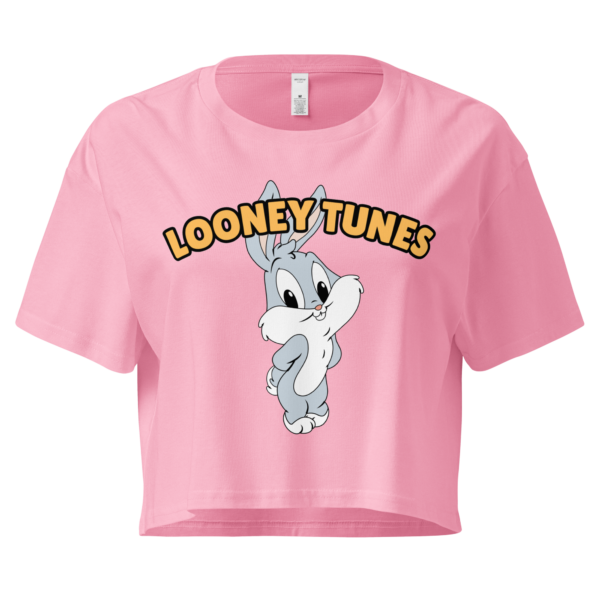Retro Bunny Vibes Cartoon Inspired Crop Top