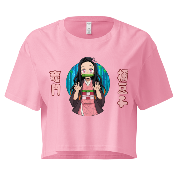 womens-crop-top-bubblegum-front-6979c03078b3f.png Bamboo Spirit Anime-Inspired Crop Top