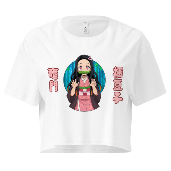 womens-crop-top-white-front-6979c0307a118.png Bamboo Spirit Anime-Inspired Crop Top