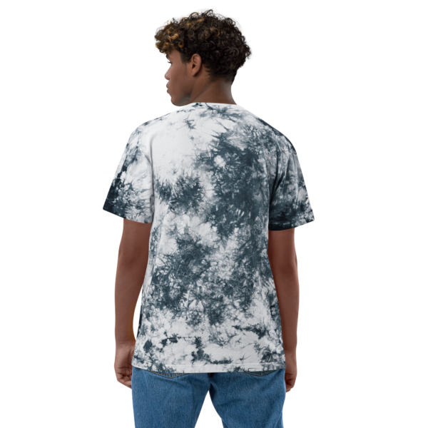 oversized-tie-dye-t-shirt-black-white-back-698ef88016e73.png Midnight Storm Oversized Tie-Dye T-Shirt ๐๐ค