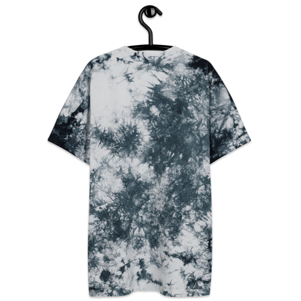 oversized-tie-dye-t-shirt-black-white-back-698ef880170f9.png Midnight Storm Oversized Tie-Dye T-Shirt ๐๐ค
