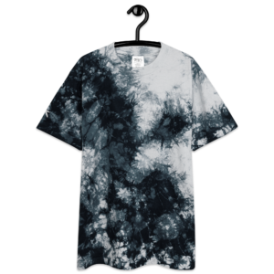 oversized-tie-dye-t-shirt-black-white-front-698ef880161cc.png Midnight Storm Oversized Tie-Dye T-Shirt ππ€