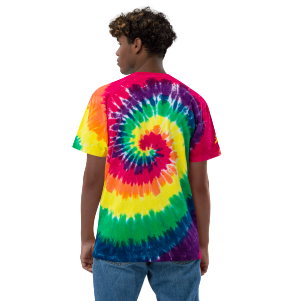 oversized-tie-dye-t-shirt-classic-rainbow-back-698f01dc71d7c.png Rainbow Spiral Oversized Tie Dye T Shirt ๐