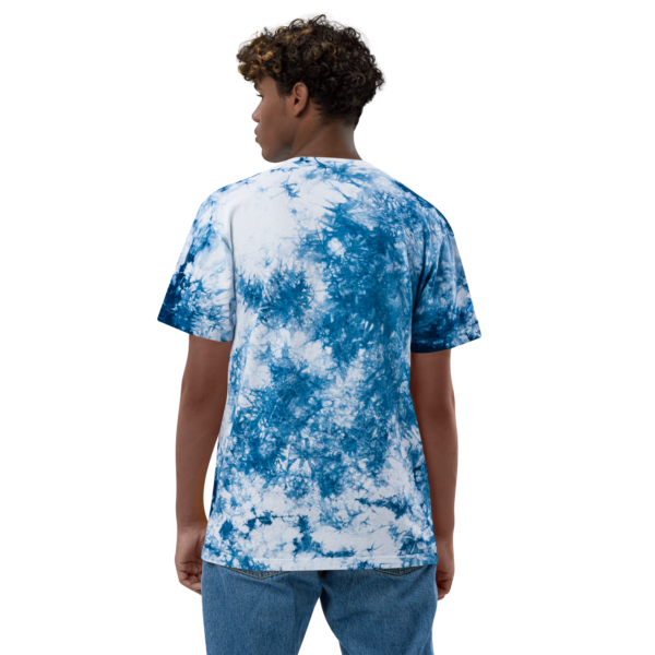 oversized-tie-dye-t-shirt-navy-white-back-698efc46bfe83.png Ocean Drift Oversized Tie-Dye T-Shirt ππ