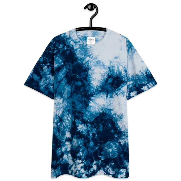 oversized-tie-dye-t-shirt-navy-white-front-698efc46bee9c.png Ocean Drift Oversized Tie-Dye T-Shirt ππ