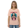 unisex-organic-cotton-t-shirt-fraiche-peche-front-698dfb49ea4b1-1.png Kawaii Demon Girl Anime Organic Cotton Tee