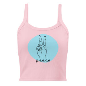 womens-micro-rib-tank-top-solid-pink-blend-front-698f0dd0db7ba.jpg Minimal Peace Sign Ribbed Tank Top